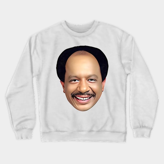 Retro-George jefferson Crewneck Sweatshirt by kiyomisdada